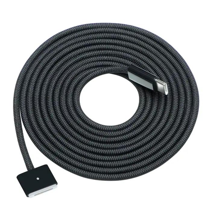 Câble de charge rapide magnétique 140W USB-C vers MagSafe 3 (2m/6,6 pieds) pour MacBook Air 13/15 Ma