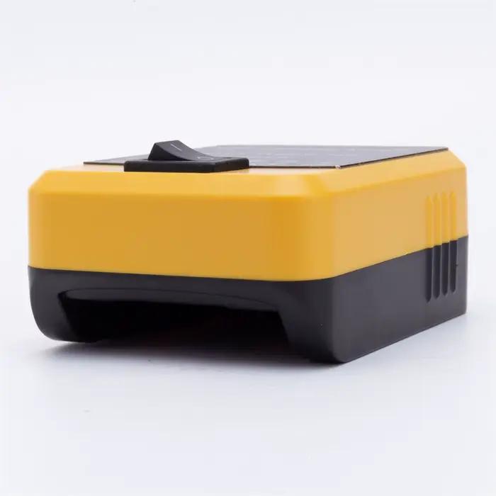 Batterie externe pour Parkside X20V/pour DeWalt/Milwaukee, batterie au lithium avec USB TYPE-C, char