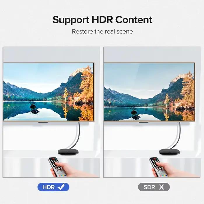 Câble HDMI 2.0b 2.0 4K @ 60Hz HDR ARC vidéo mâle