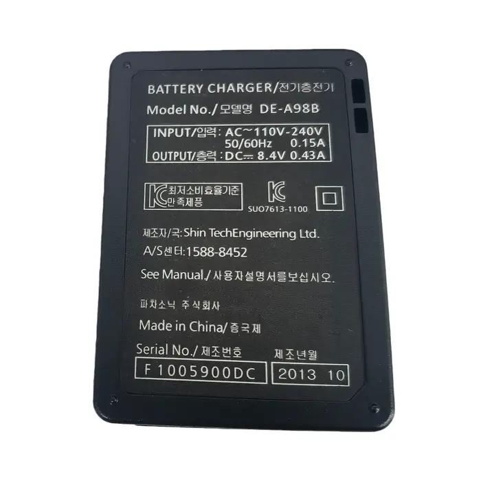 Chargeur de batterie pour Panasonic DE-A98 DMC- LX100 LX10 LX15 GX80 GX85 GM1 GM5 DMC-GF3 GF5 GF6 GF7 GF8 GF9 GK DMW-BLE9/BLG10GK