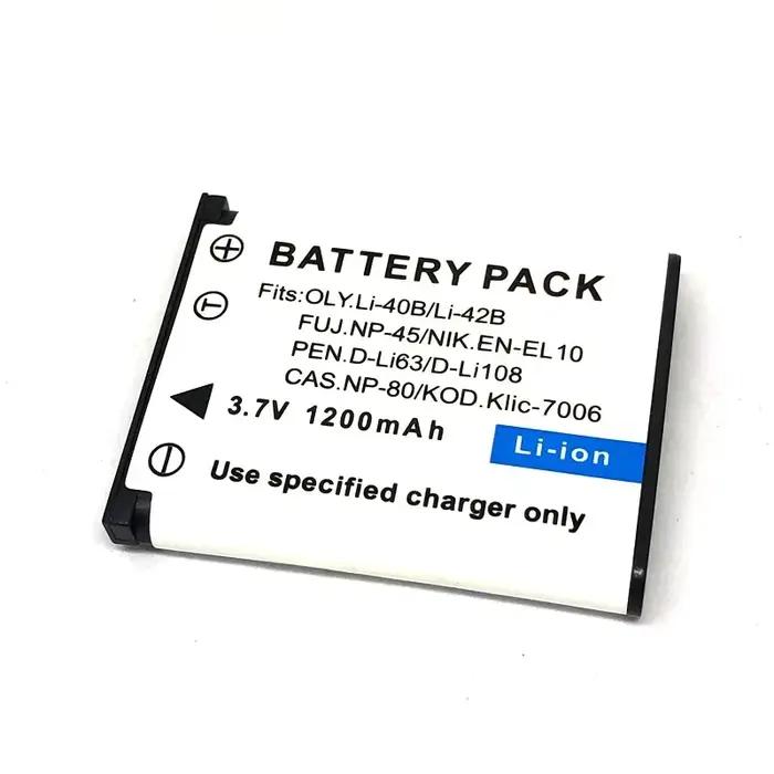 EL10 Li-42B Li-40B FNP-45 A D-Li63 D-Li108 CNP-80 Chargeur de Batterie KLIC-7006 pour Nikon OLYMPUS FUJIFILM Pentax mol