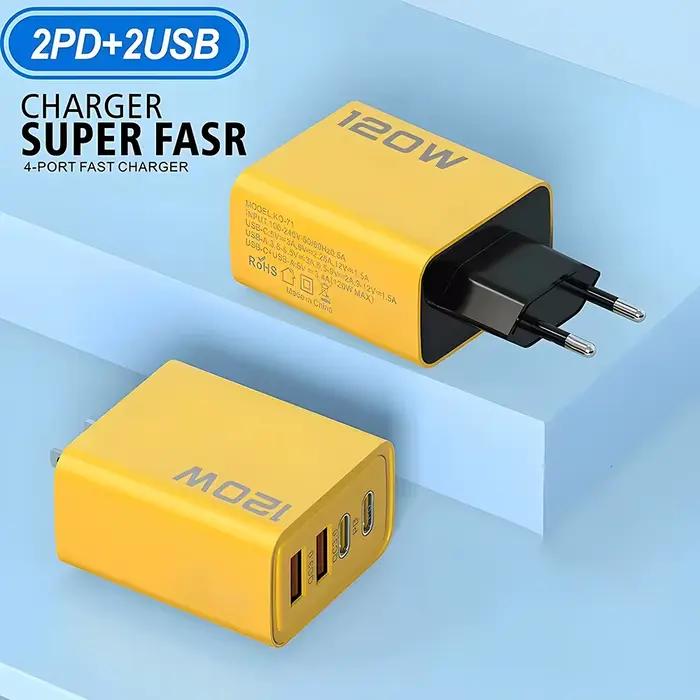 Chargeur USB C PD 4 Ports