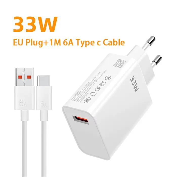 Chargeur USB 33W à charge rapide