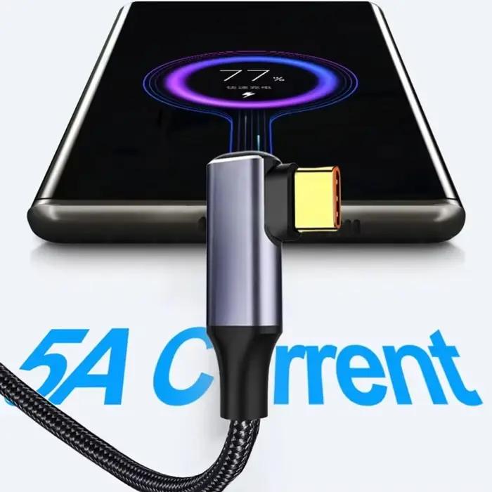 Câble de données USB 3.2 Gen2 20 Gbps VR Type C