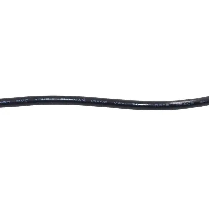 Câble d'alimentation DC 5,5x2,5mm mâle à 5,5x2,5mm mâle câble adaptateur CCTV DC12V 18awg 0.5m/1.5m/3m pour système de sécurité et ordinateur occasions spéciales