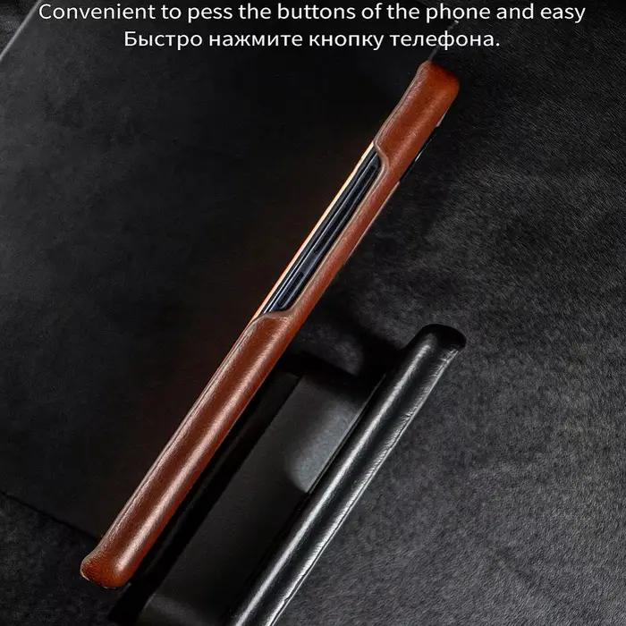Étuis en cuir véritable faits à la main pour Samsung Galaxy S21 FE S20 S20FE 5G S20Plus