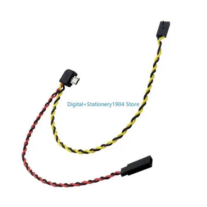 Câble FPV Micro USB vers AV pour caméras SJ4000 SJ5000 SJ6000 capture vidéo drone flux en temps réel occasions de vol