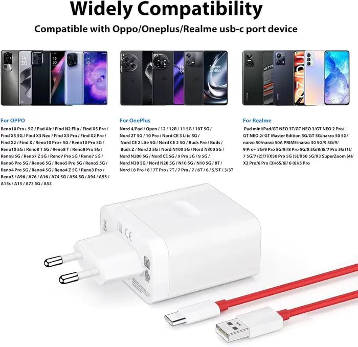 SuperVOOC – chargeur USB rapide 80W