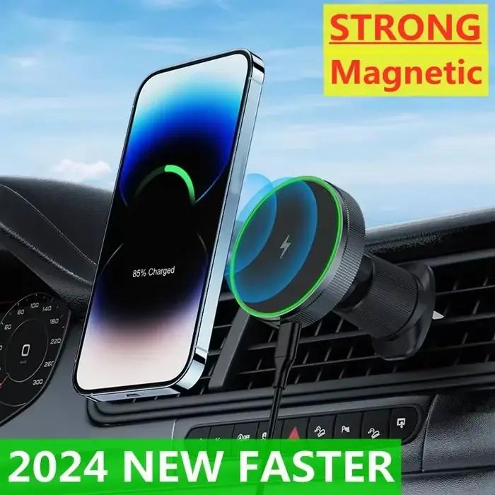 Support de chargeur sans fil magnétique pour voiture
