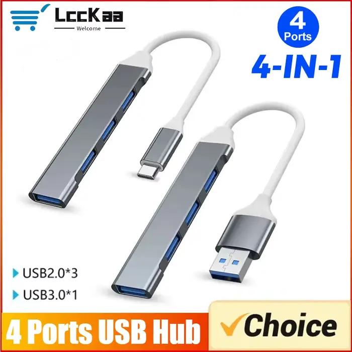 Mini Hub USB Type C pour téléphone portable