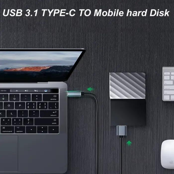 Câble USB 3.0 Type C vers Micro B 8m 12m 30m pour disques durs SSD et ordinateurs portables MacBook et Windows occasions spéciales