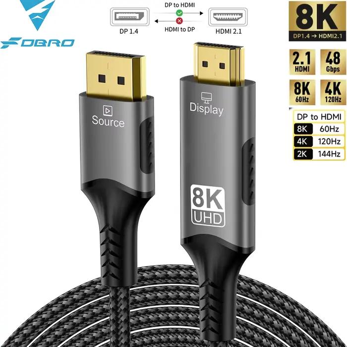 Câble Compatible DisplayPort vers HDMI
