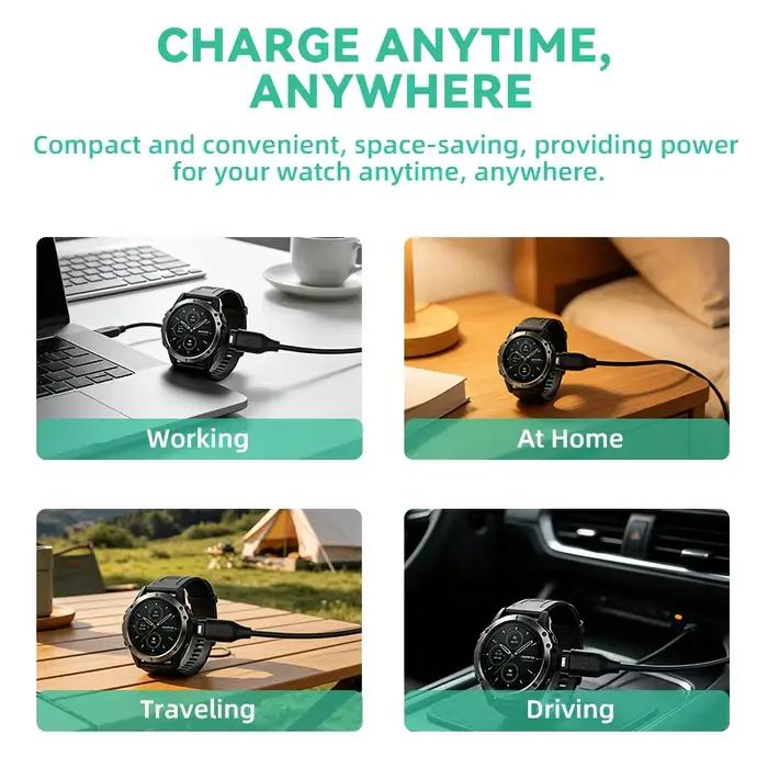 Chargeur USB C pour montre Garmin