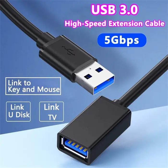 Câble d'extension USB 0.5/1/1.5/2/3/5 M