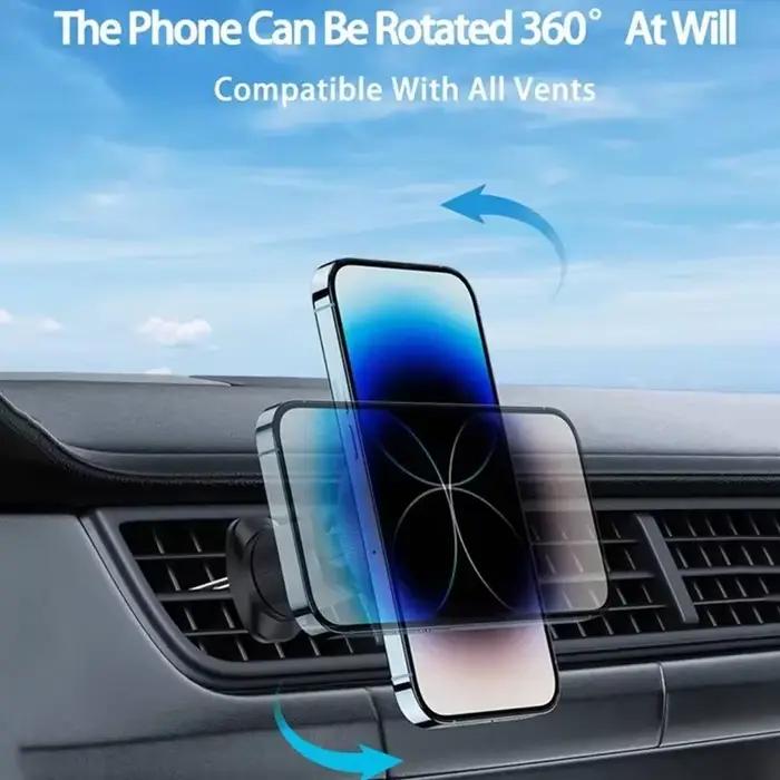 Support de chargeur sans fil magnétique pour voiture