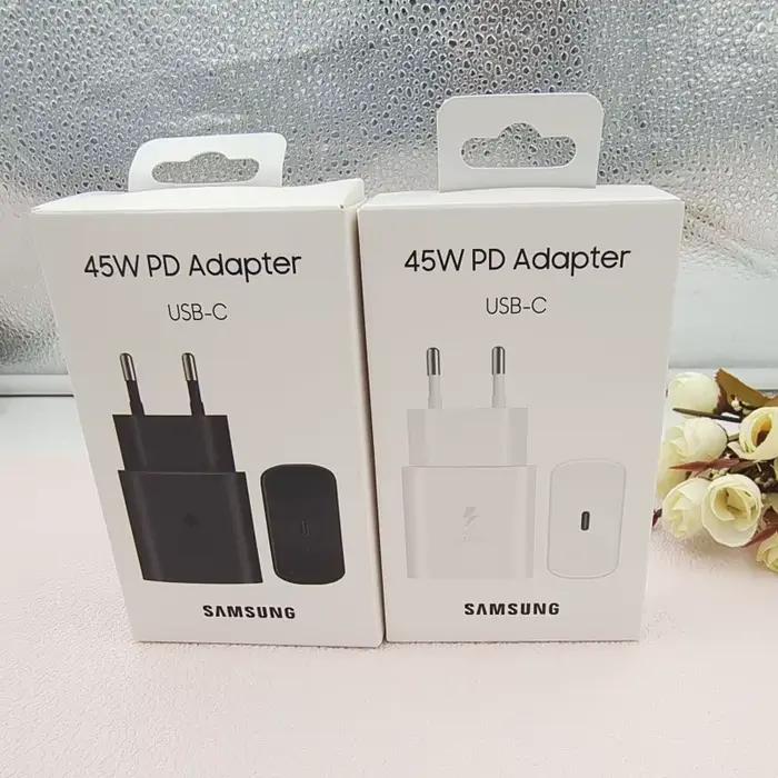 Chargeur Samsung A56 F56 45W Ultra Rapide Polyvalent pour Tous les Modèles Samsung Occasions Spéciales