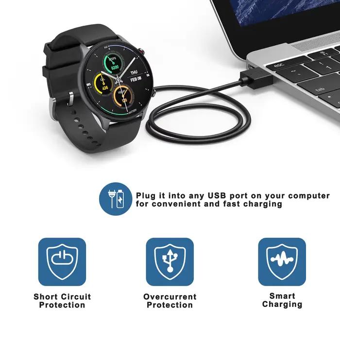 Chargeur USB pour Amazfit GTR 2/GTR 2e/Pop Pro/Bip U Pro