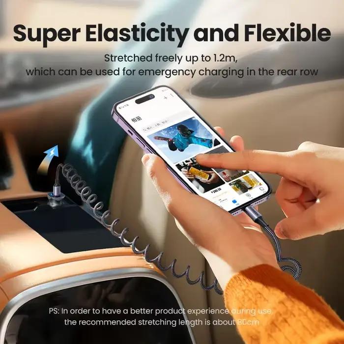 Câble USB de Type C MFi pour Apple iPhone