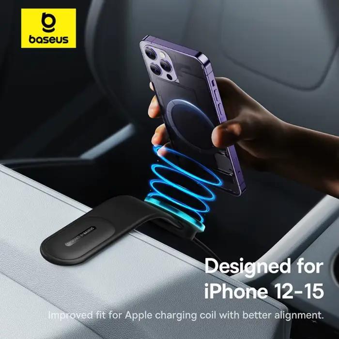 Bas192.- Support de téléphone de charge magnétique
