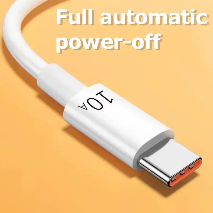 Câble USB vers Type C Android 120W 10A
