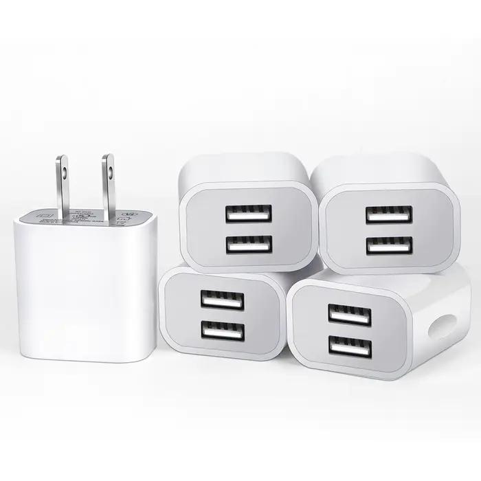 Chargeur mural USB pour iPhone et Samsung