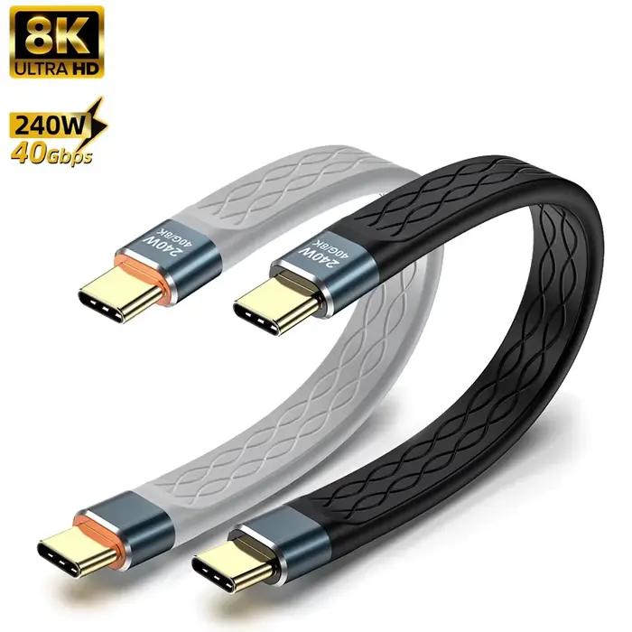 Câble de charge rapide Type-C vers Type-C 240W