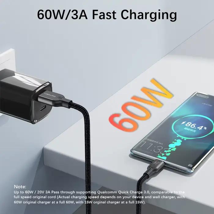 Câble USB3.2 USB3.1 Gen2 10Gbps USB-A vers USB Type C