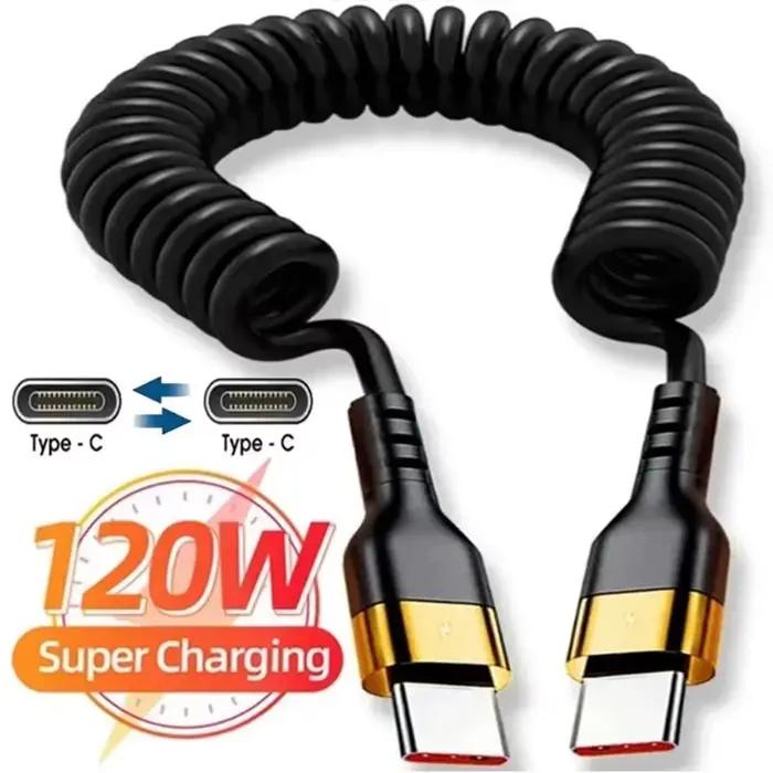 Câble PD 120W Type C à Type C 5A