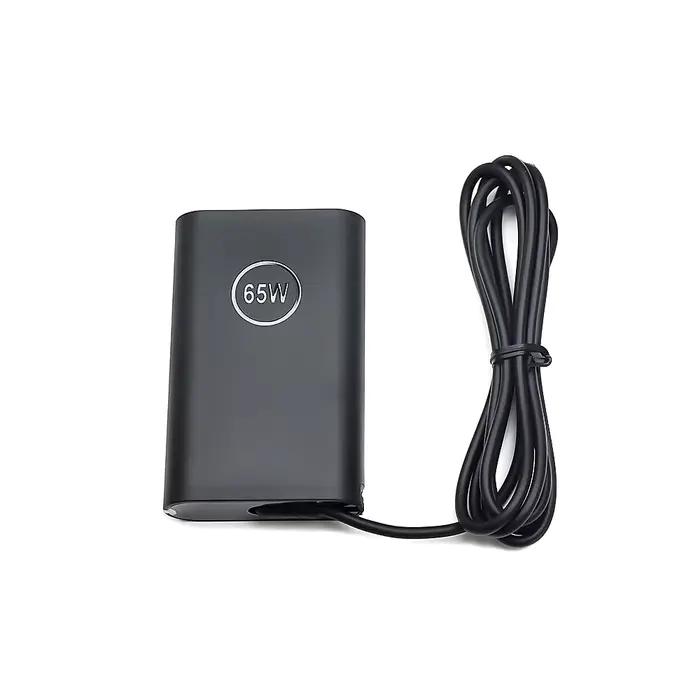 Chargeur secteur 20V 3.25A 65W USB-C pour Dell Latitude 3330 5330 5430 5530 7330 7430 7530 9430 3570 adapté prise EU rapide et sûr