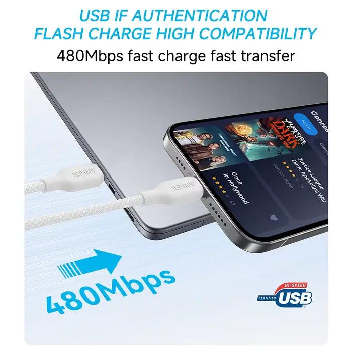 Anker – câble USB-C vers USB-C 240W