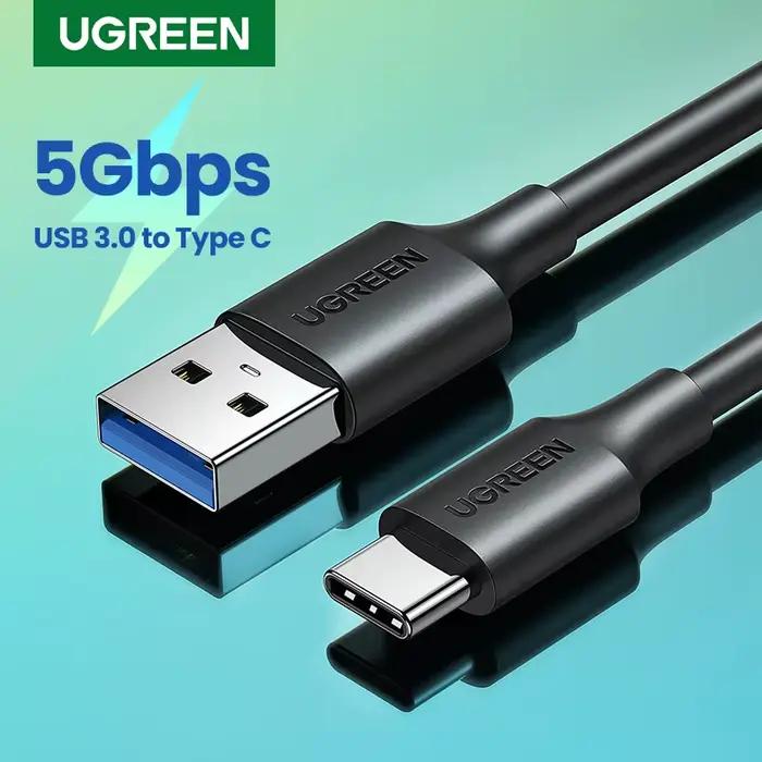 UGREEN câble USB C 5Gbps USB3.0 A vers USB C pour iPhone 17 16 15 iPad Samsung S25 S24 pour commutateur M2 SSD NVME
