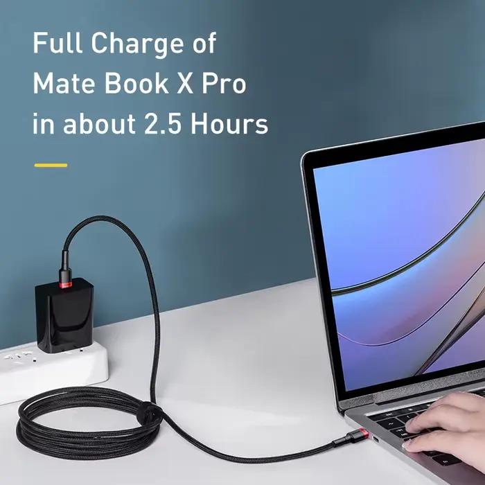 Câble USB-C vers USB-C Baseus 100W pour MacBook Pro