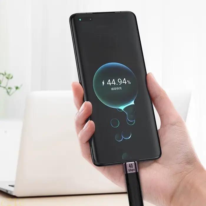 Câble d'extension USB-C 40Gbps 20V pour stockage mobile et charge rapide occasions quotidiennes professionnelles et personnelles