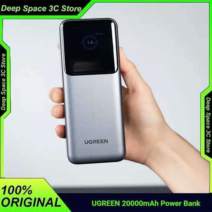 UGREEN 20000mAh batterie externe 200W charge rapide intégré 65CM câble