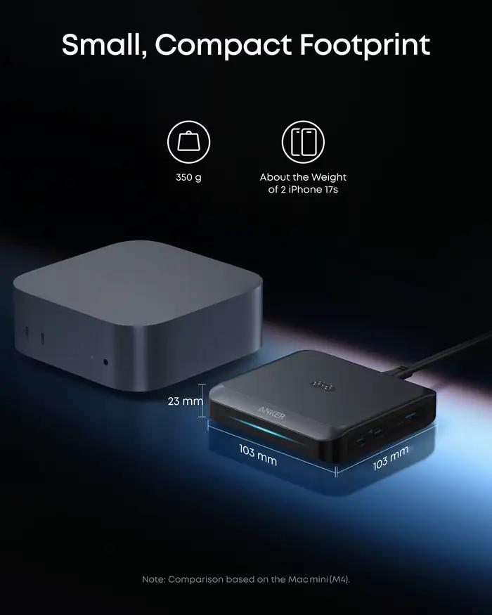 Base de charge Anker Prime 150W