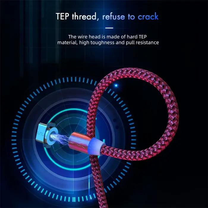 Câble Micro USB/type-c magnétique de 1M