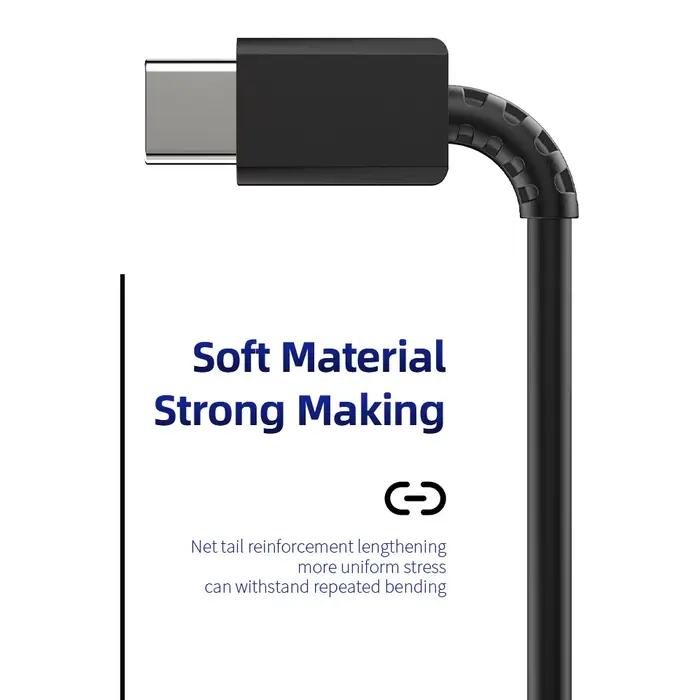 Câble USB Type C Samsung pour Galaxy S23 S22 S21 S20 Note 20 Tab S8 Charge Rapide Transfert Données Durabilité Occasions Spéciales