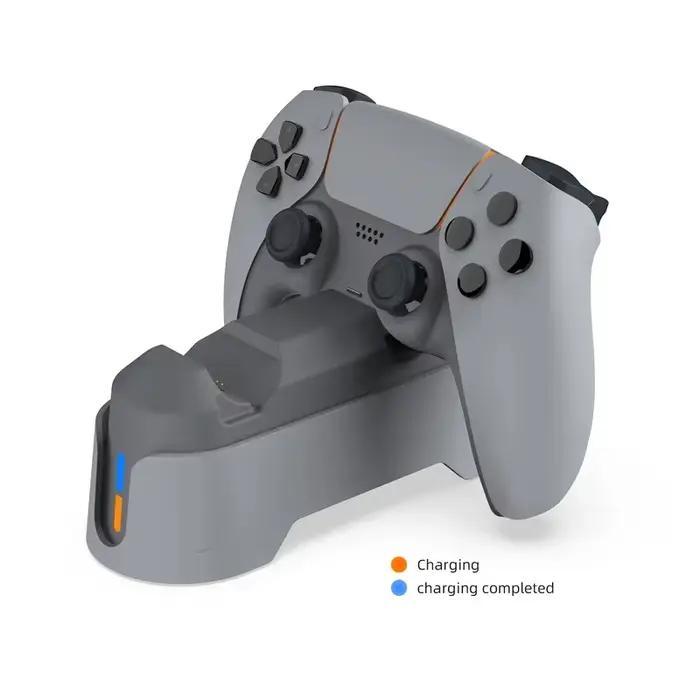 Station de charge rapide double pour PS5 avec indicateur LED