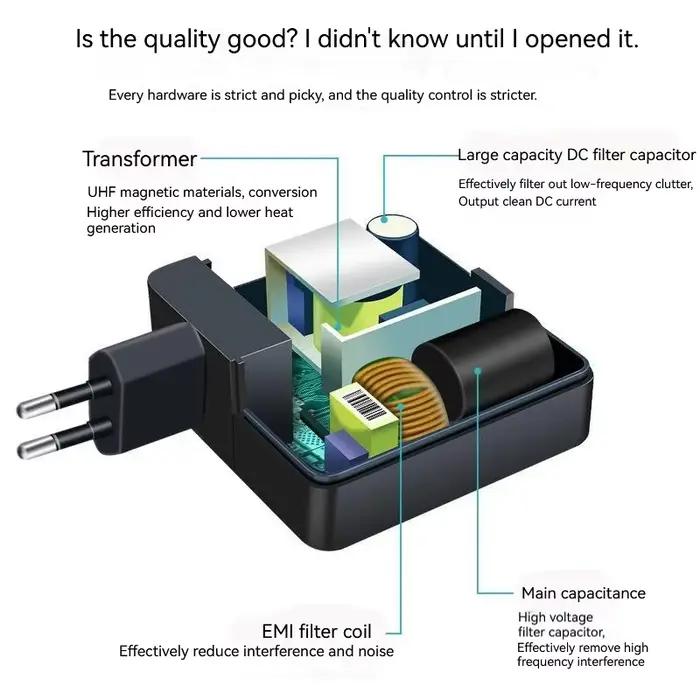 Chargeur adaptateur secteur pour ordinateur portable