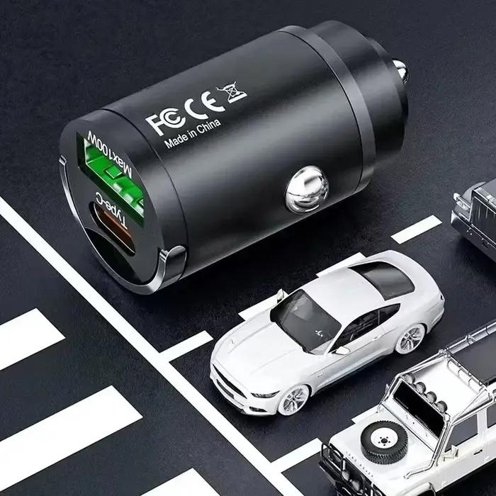 Chargeur de voiture USB 100W PD Type C
