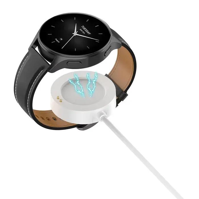 Chargeur USB Blanc Pour Xiaomi Watch S3 S4 Avec Câble De 100cm Compatible Avec Watch H1 S2 Pro Occasions Spéciales