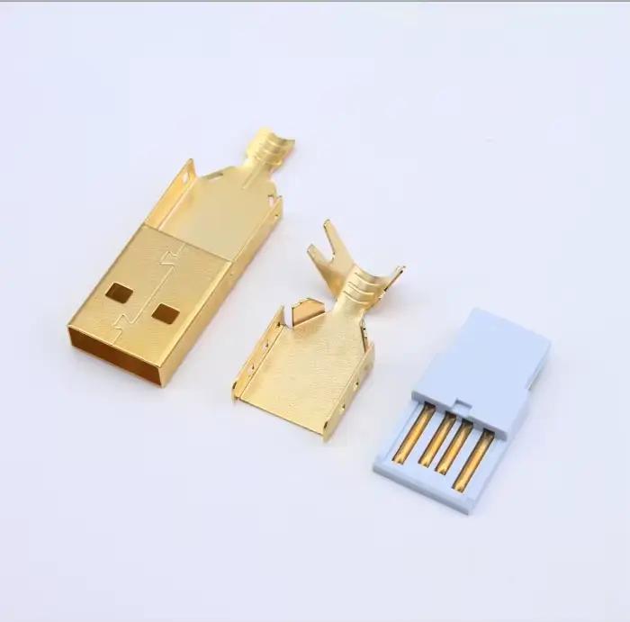 Câble USB C à B Mogami 2534 plaqué or pour connexion rapide et stable pour smartphone et lecteur MP3 MP4 occasions spéciales