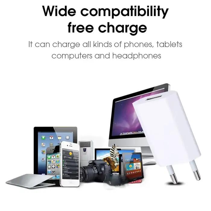Chargeur mural USB universel avec prise ue