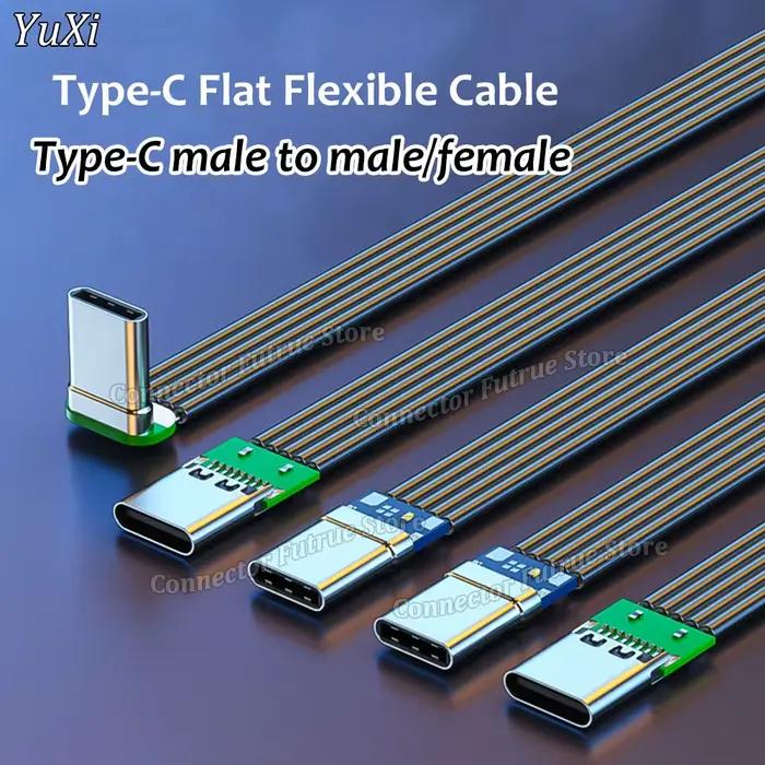 Câble plat Flexible USB 3.1 type-c 40K 60Hz