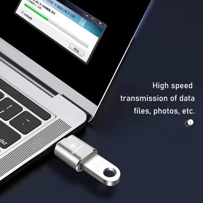 Adaptateur de câble de chargement de convertisseur de Port USB de Type C vers pour Skoda Octavia Superb Rapid Kodiaq Karoq Fabia Kamiq Enyaq Citigo Scala