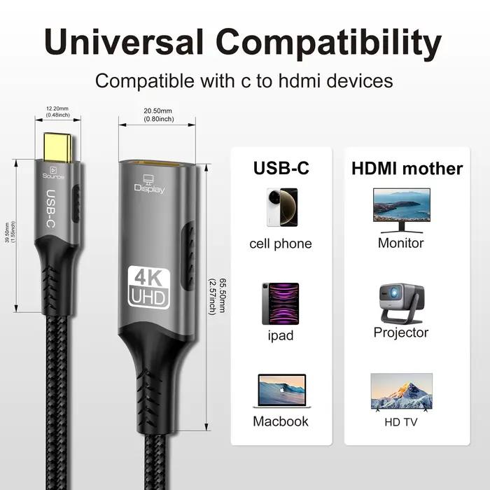 Convertisseur USB-C vers HDMI