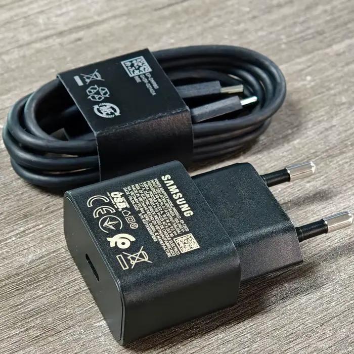 T2510 Samsung 25W chargeur Super rapide USB C PD adaptateur secteur pour Galaxy S25 S24 S23 S22 S21 S20 Edge Flip Fold
