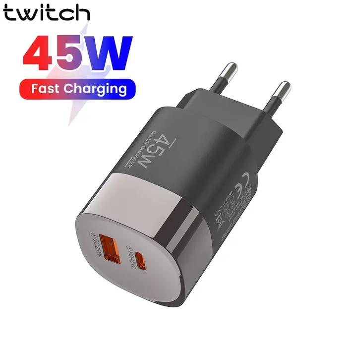 Chargeur USB 45W à charge rapide