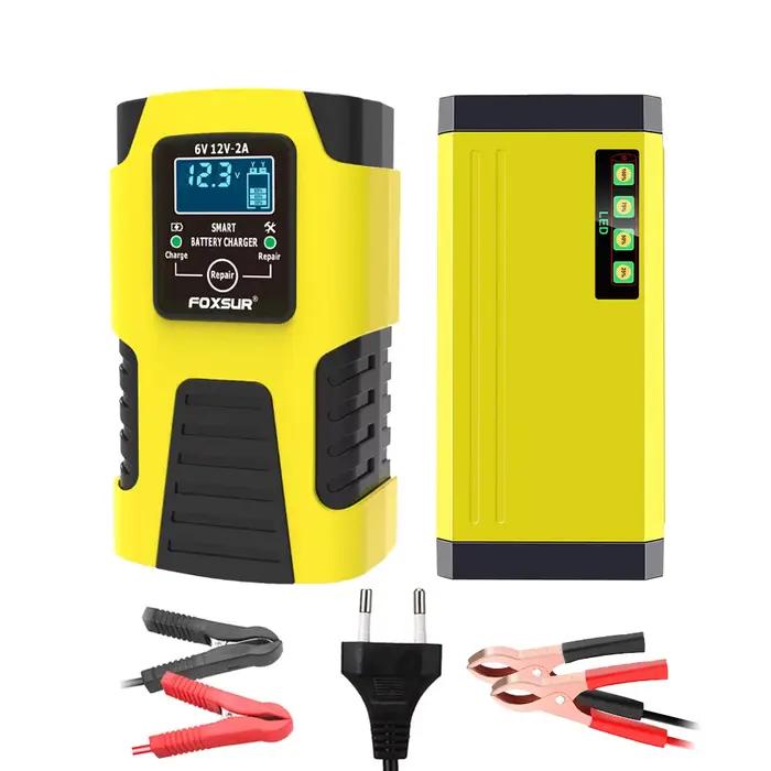 Chargeur de batterie de voiture 12V 2A