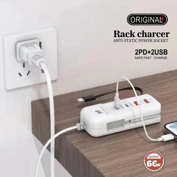 Chargeurs USB muraux à charge rapide PD 66W